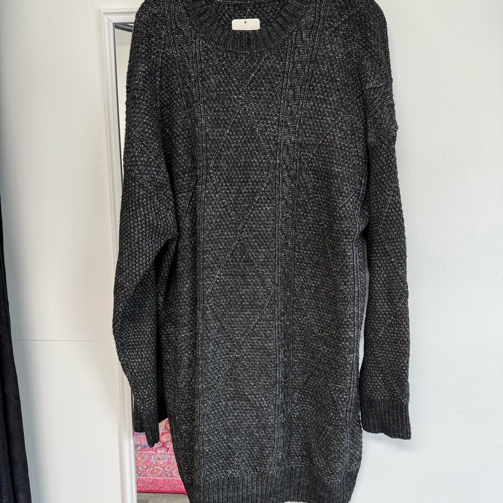 Women's Black Sweater Dress